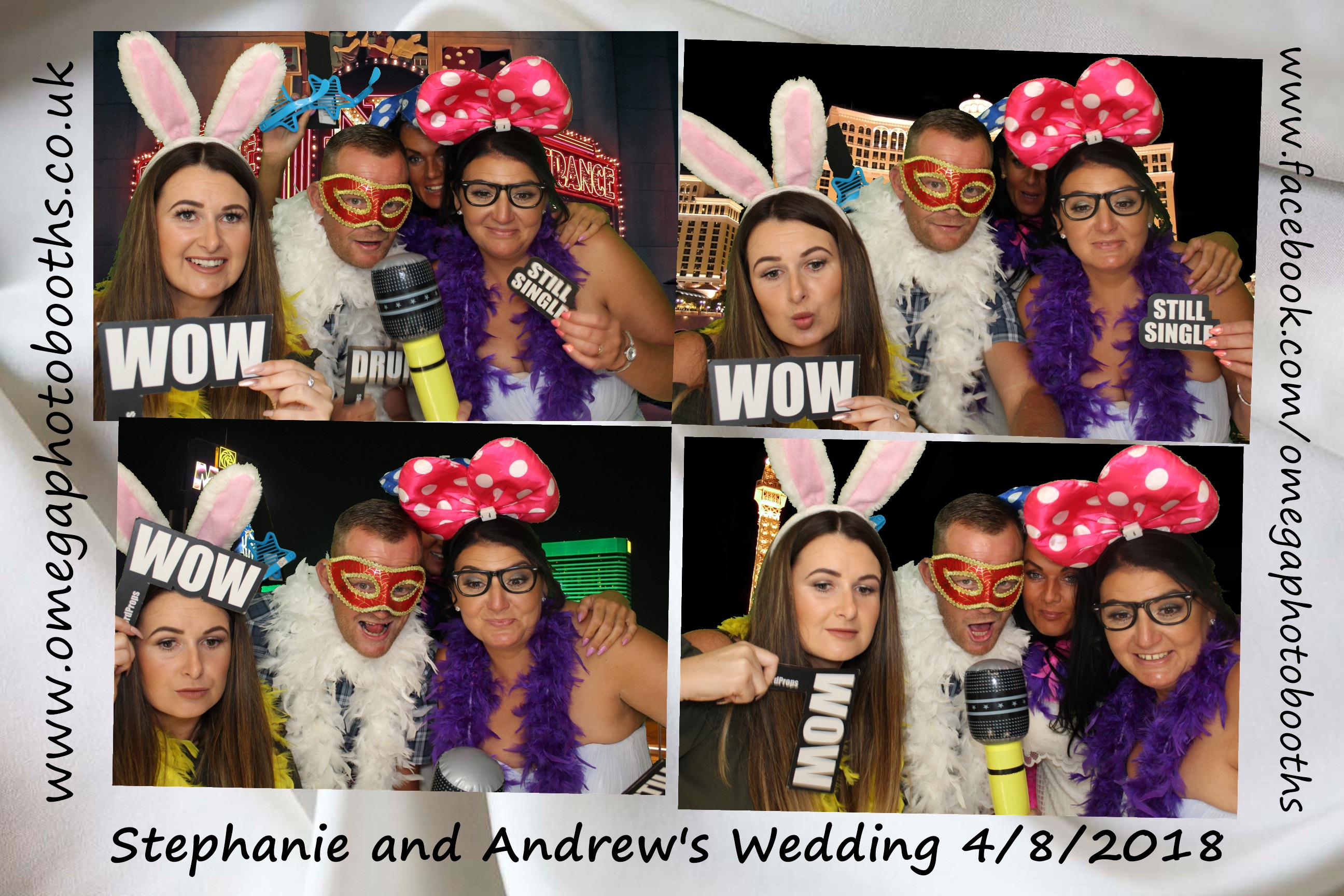 Stephanie and Andrew's Wedding | View more photos from the event at gallery.omegaphotobooths.co.uk/u/Omega-Photobooths/Stephanie-and-Andrews-Wedding